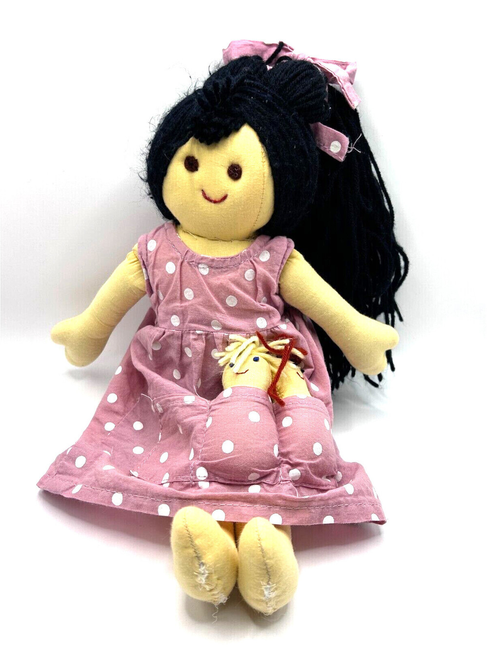 April Cornell Doll with 2 Pocket Babies